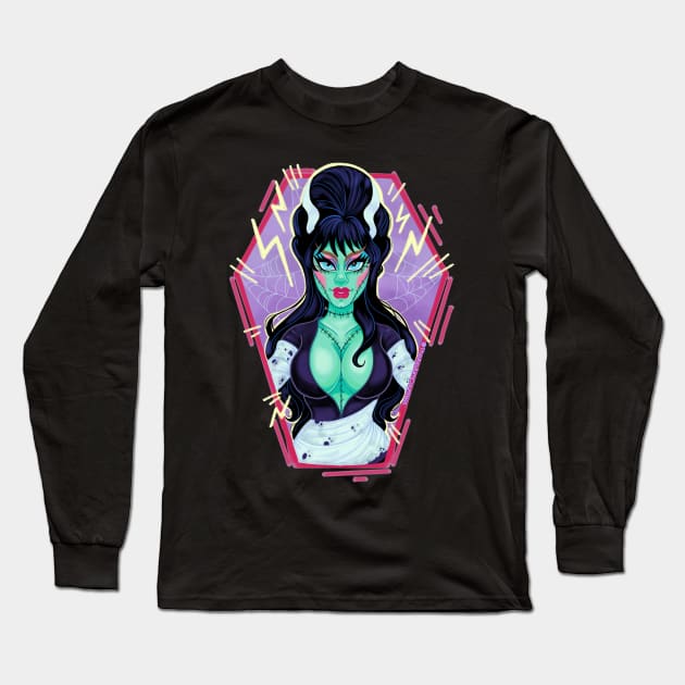 The Bride of B-Horror Long Sleeve T-Shirt by The Asylum Countess